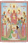 Похвала Пресвятої Богородиці (золото)