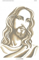 Лик Ісуса Христа (золота, част. Виш.)